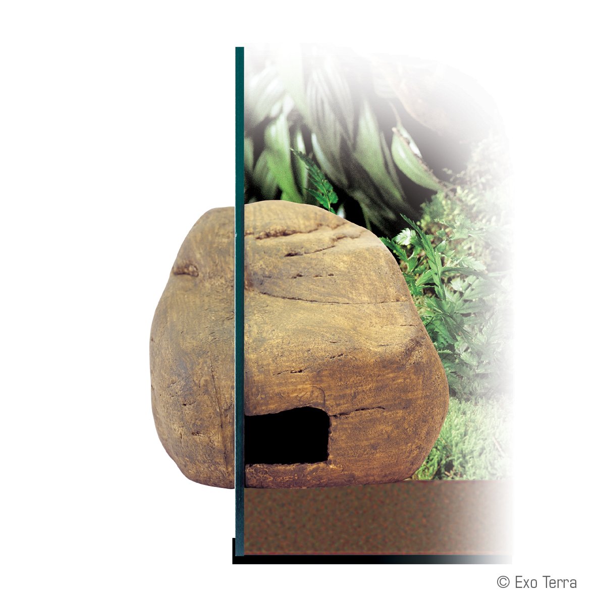Exo Terra Reptile Den, Hideout Tunnel System for Terrariums, Small, PT2861